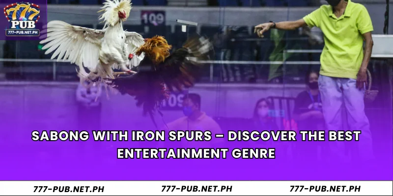 Sabong with Iron Spurs